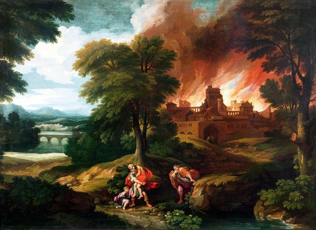L'incendio di Troia